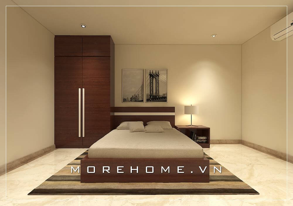 Giường ngủ chung cư hiện đại Giường ngủ chung cư hiện đại