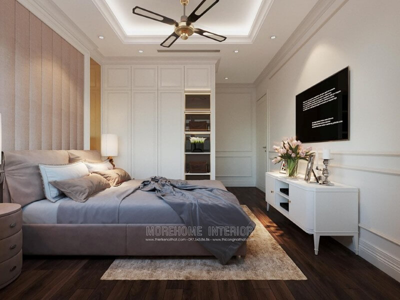 Sang trọng với mẫu tủ quần áo hiện đại Mẫu nội thất chung cư đẹp