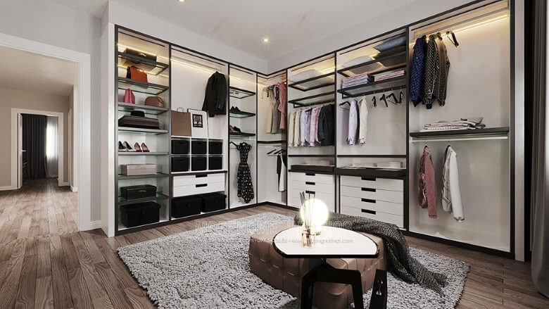 Tủ quần áo hiện đại Tủ quần áo hiện đại