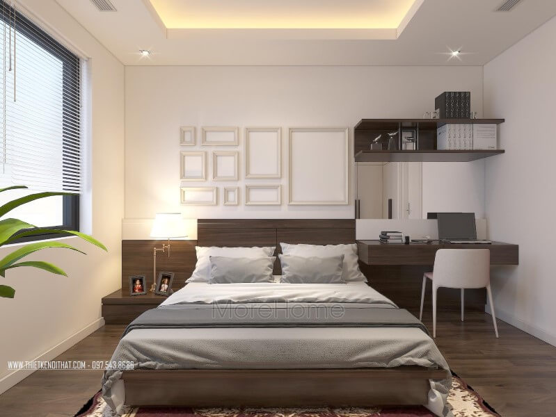 Giường ngủ gỗ công nghiệp Giường ngủ gỗ công nghiệp