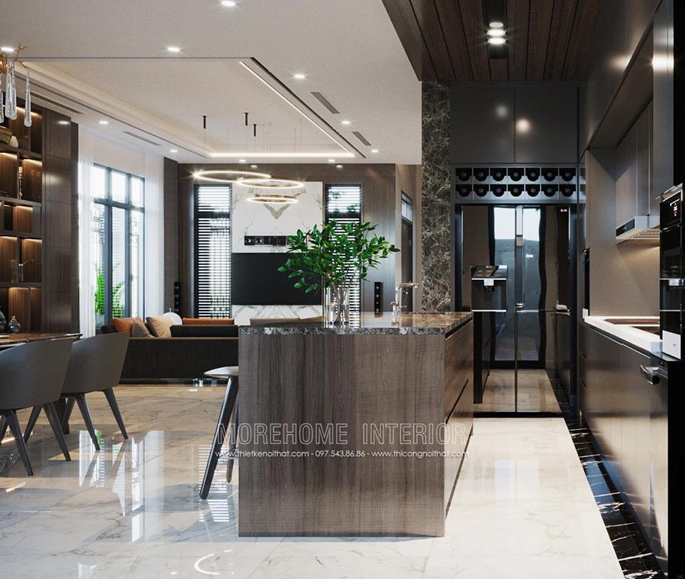 Giải đáp thắc mắc tại sao chủ đầu tư luôn chọn đá ốp mặt bếp cao cấp